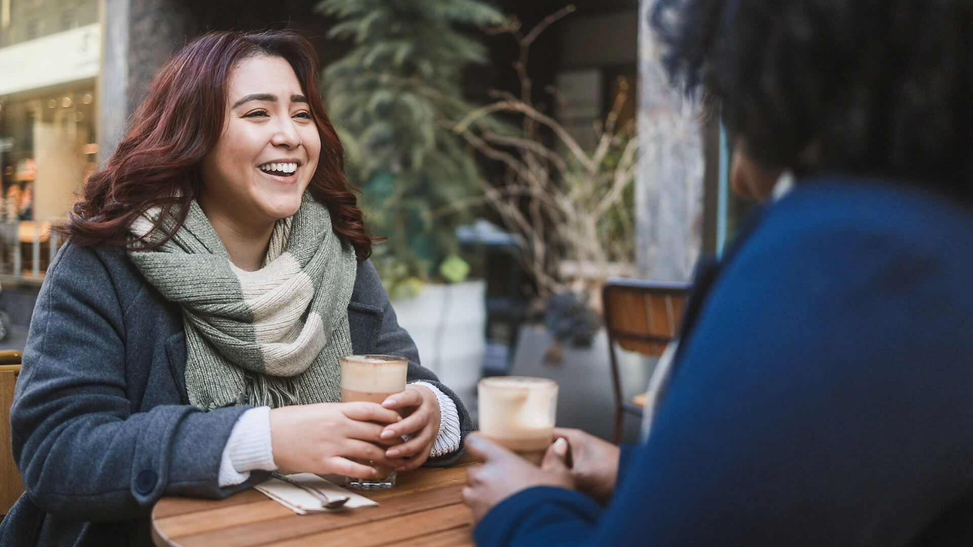 Gemütliches Café in Meran