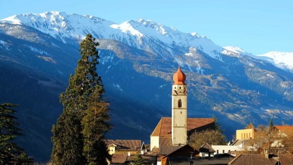 Partschins - Blick zur Kirche