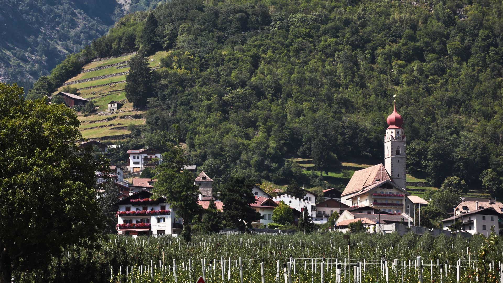Partschins in Südtirol