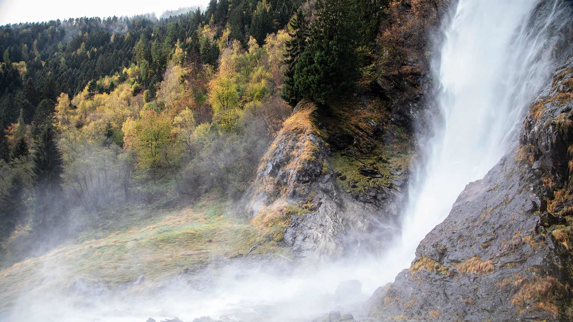 Ausflug zum Partschinser Wasserfall