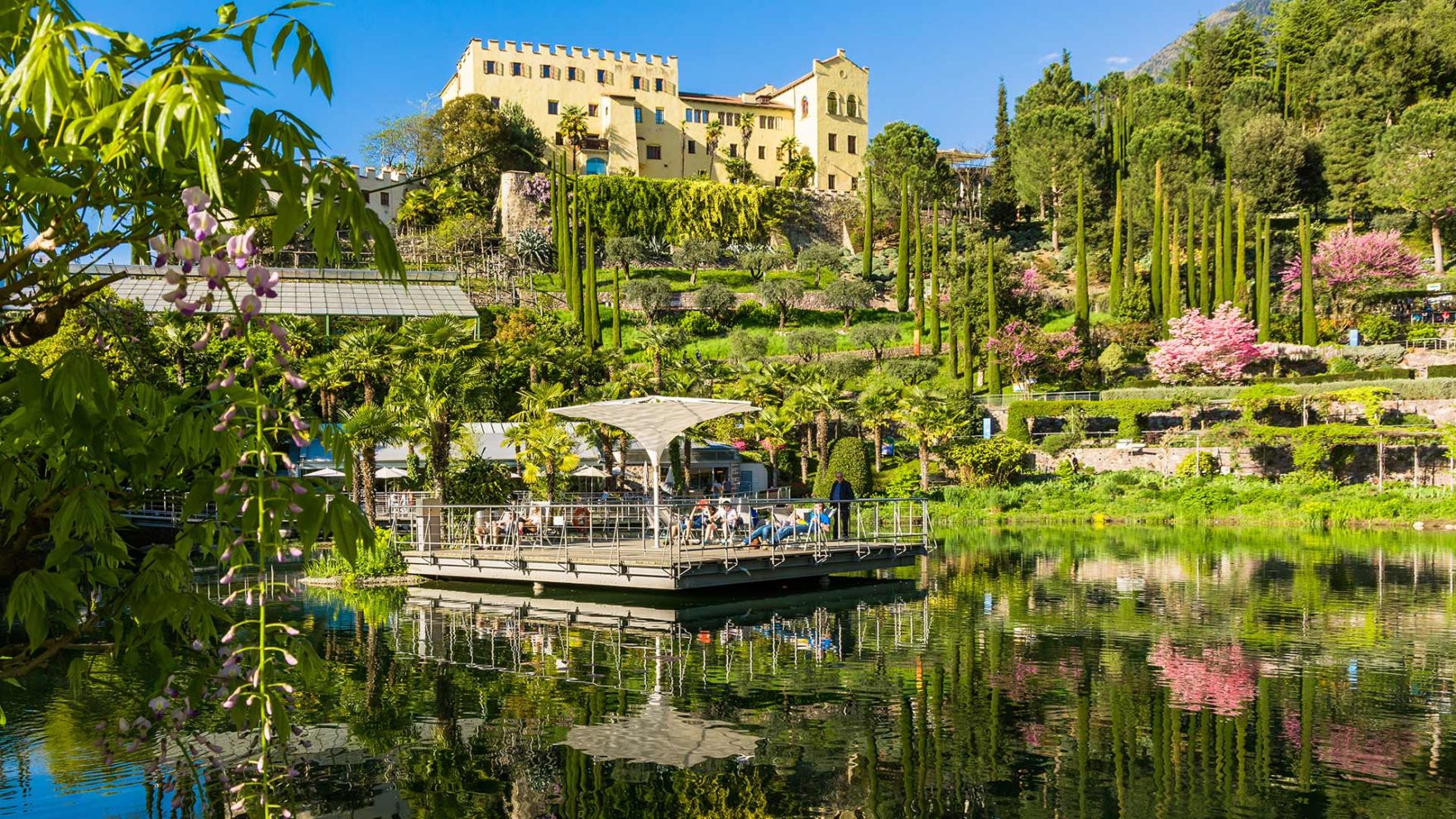 Familienausflug - Gärten von Schloss Trauttmansdorff