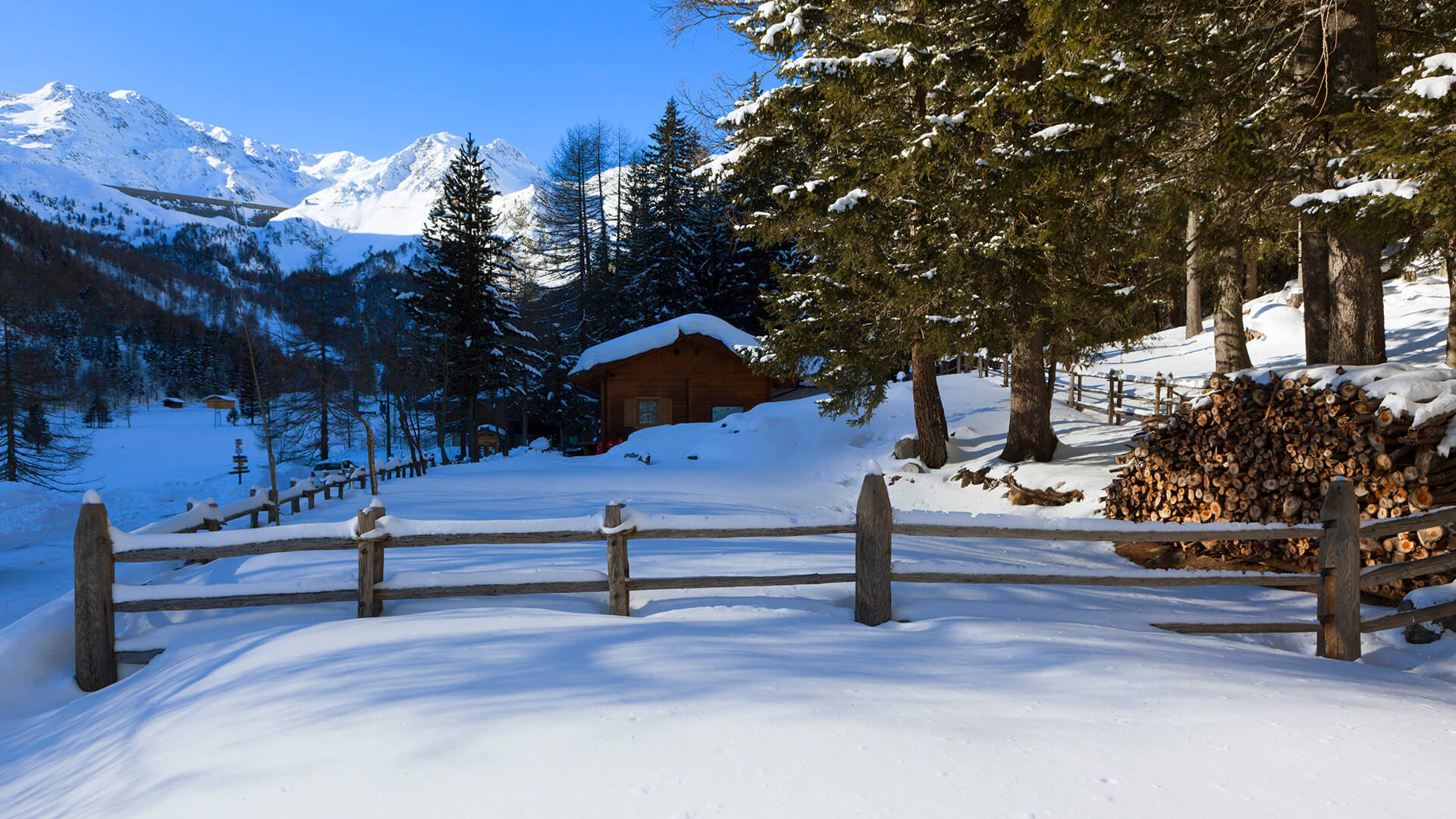 Das Ultental im Winter